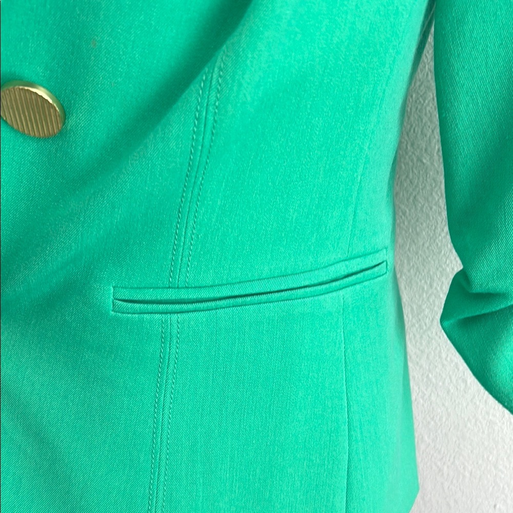 Green Women's Blazer - Picture 5 of 6